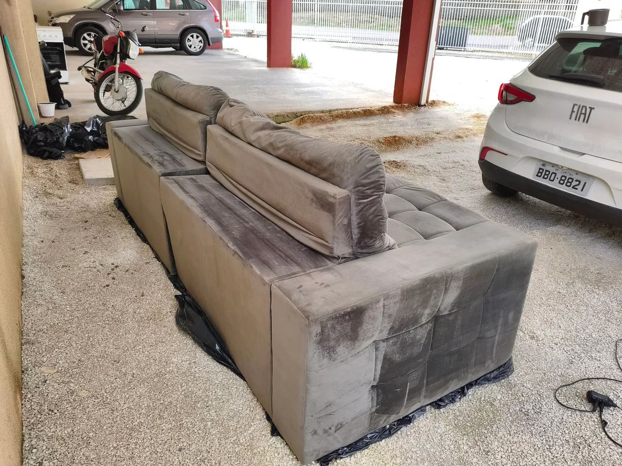 Sofá retrátil de 4 lugares - Foto 4