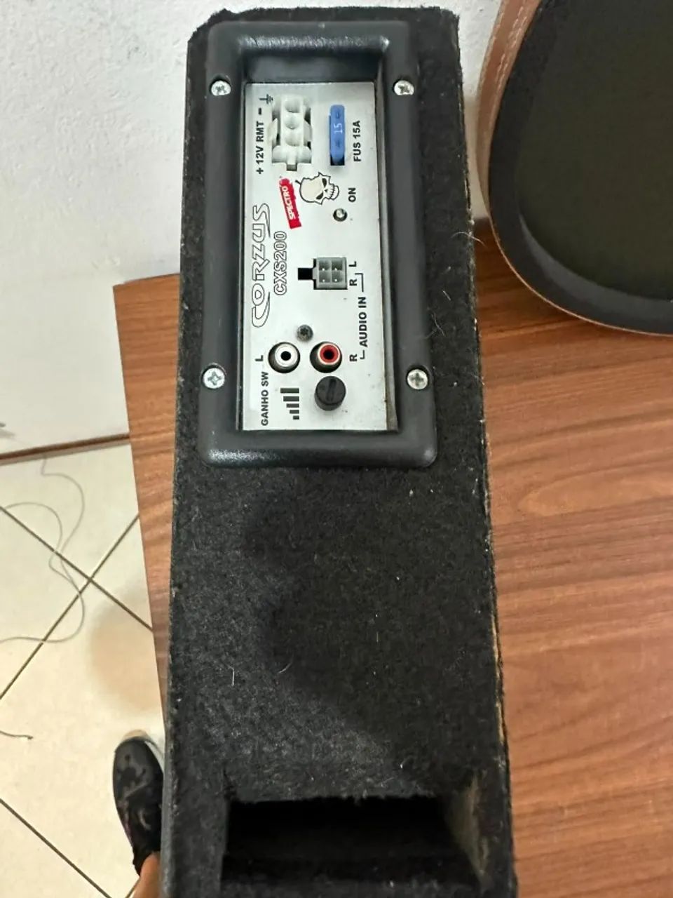 Subwoofer slim corzus optimus cxs 200 em bom estado - Foto 2
