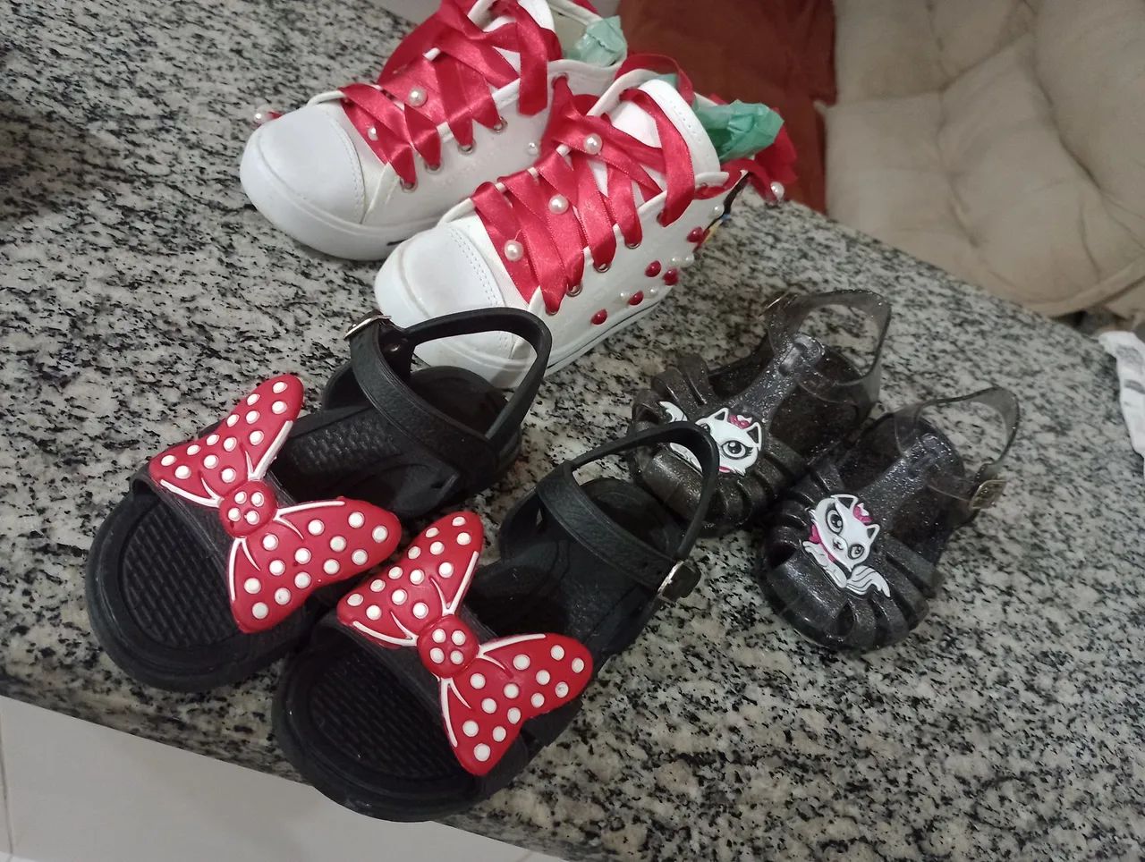 Sapato e percatas infantil  - Foto 3