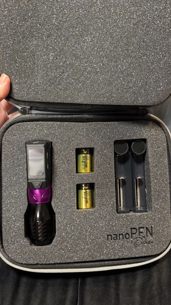 Máquina tatuagem Nano Pen Deluxe electric ink - Foto 2