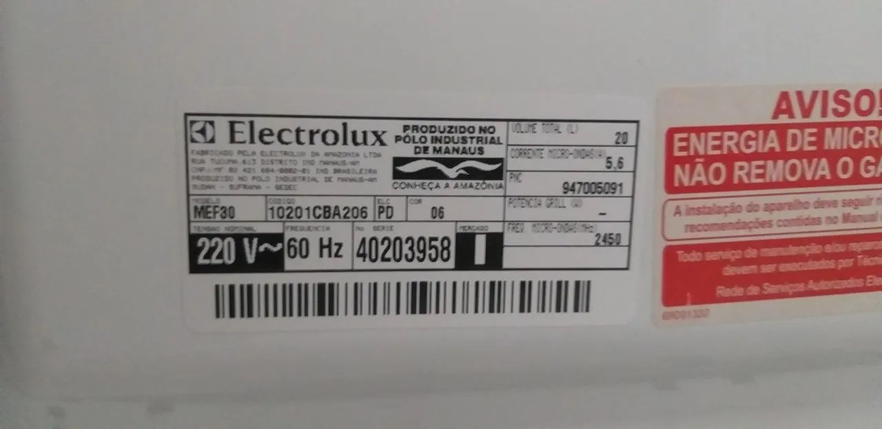 Microondas Eletrolux  20L - Foto 5