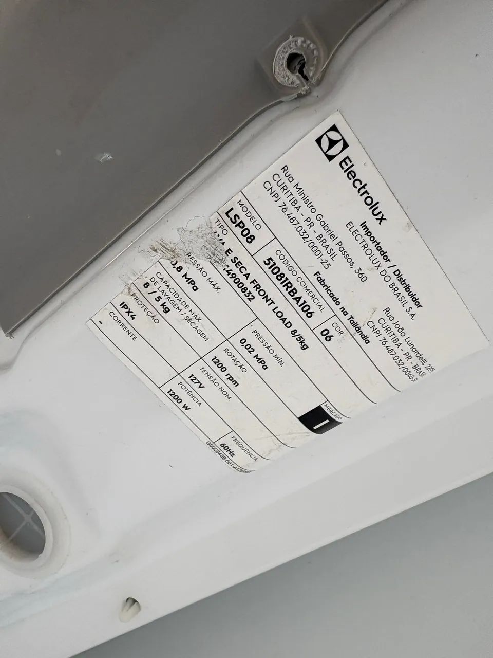 Lava e seca Electrolux  - Foto 5