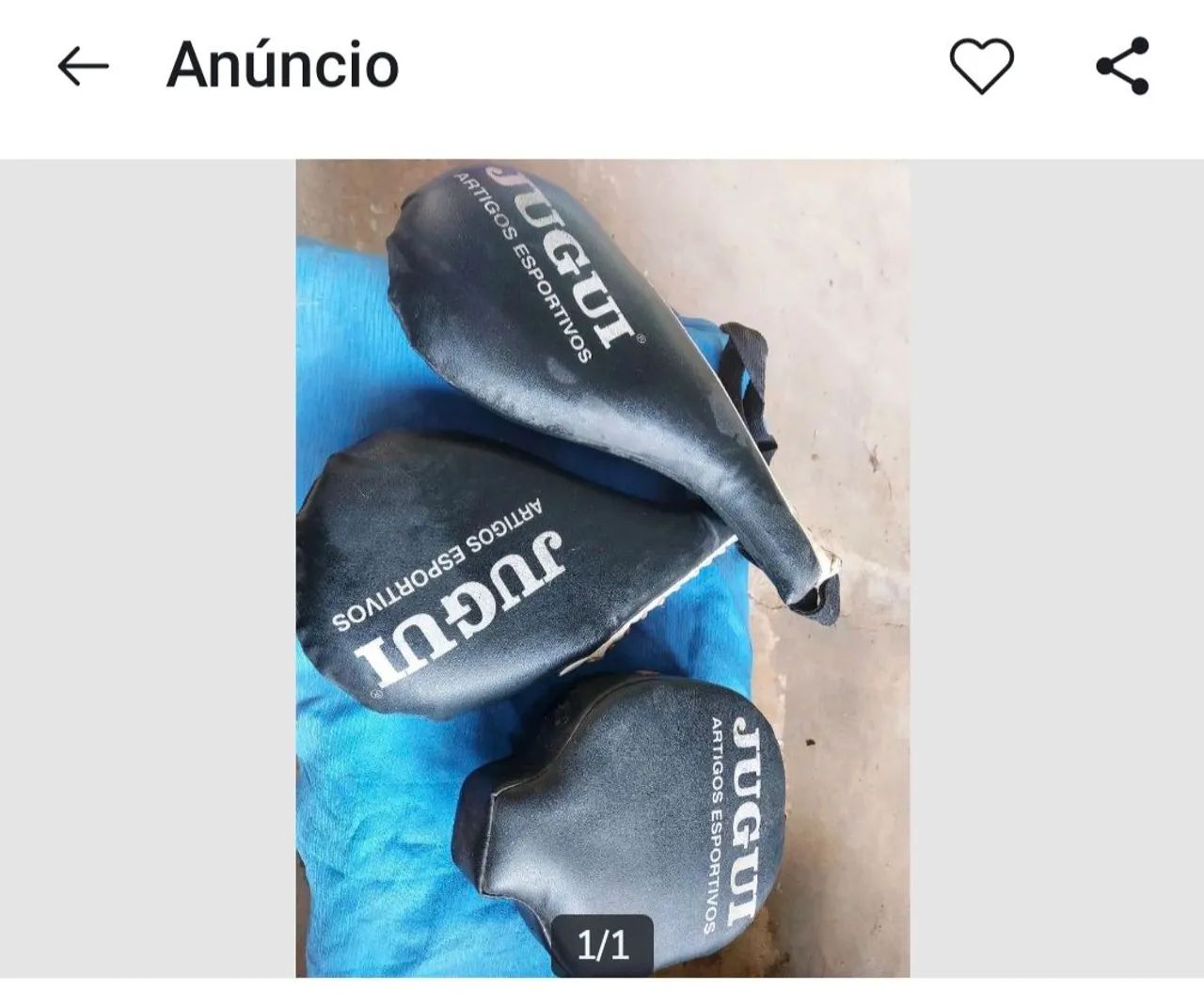 Aparadores para luta