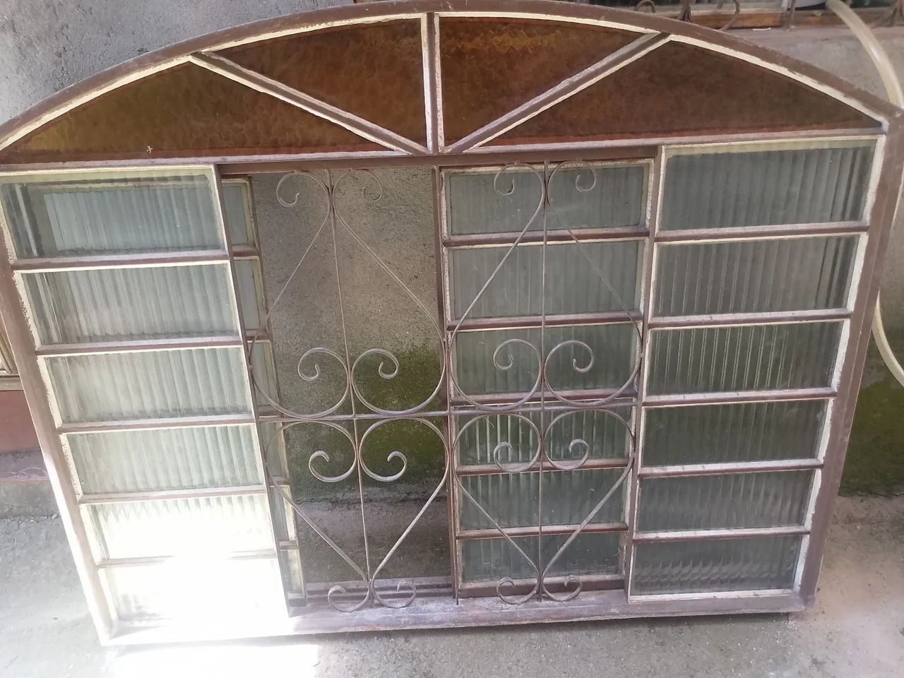 Janela de aço 