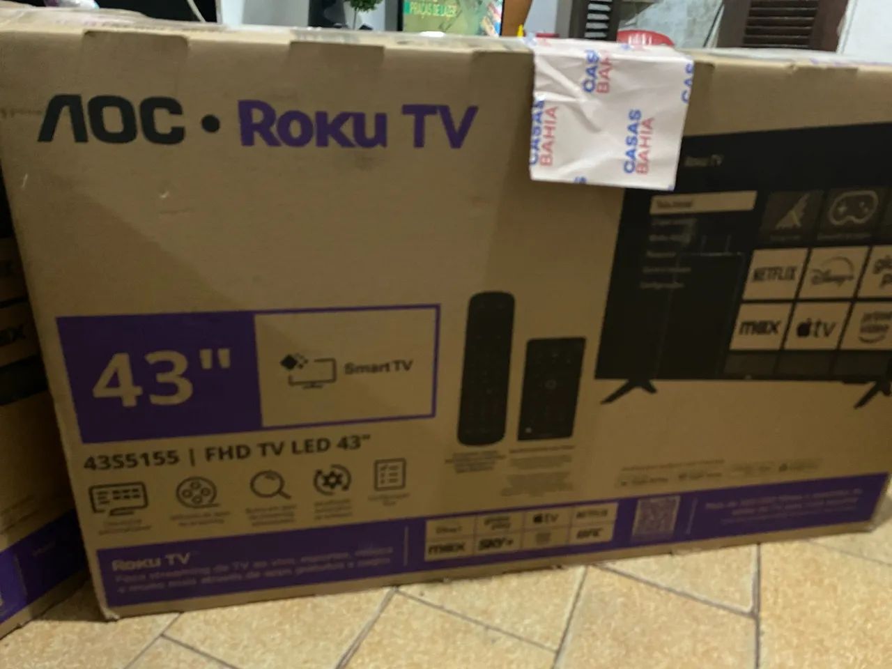 Tv Aoc smart 43 polegadas  - Foto 3