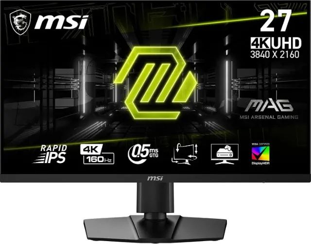 Monitor Msi Mag274upf E2 27 Polegadas 4k 160HZ IPS