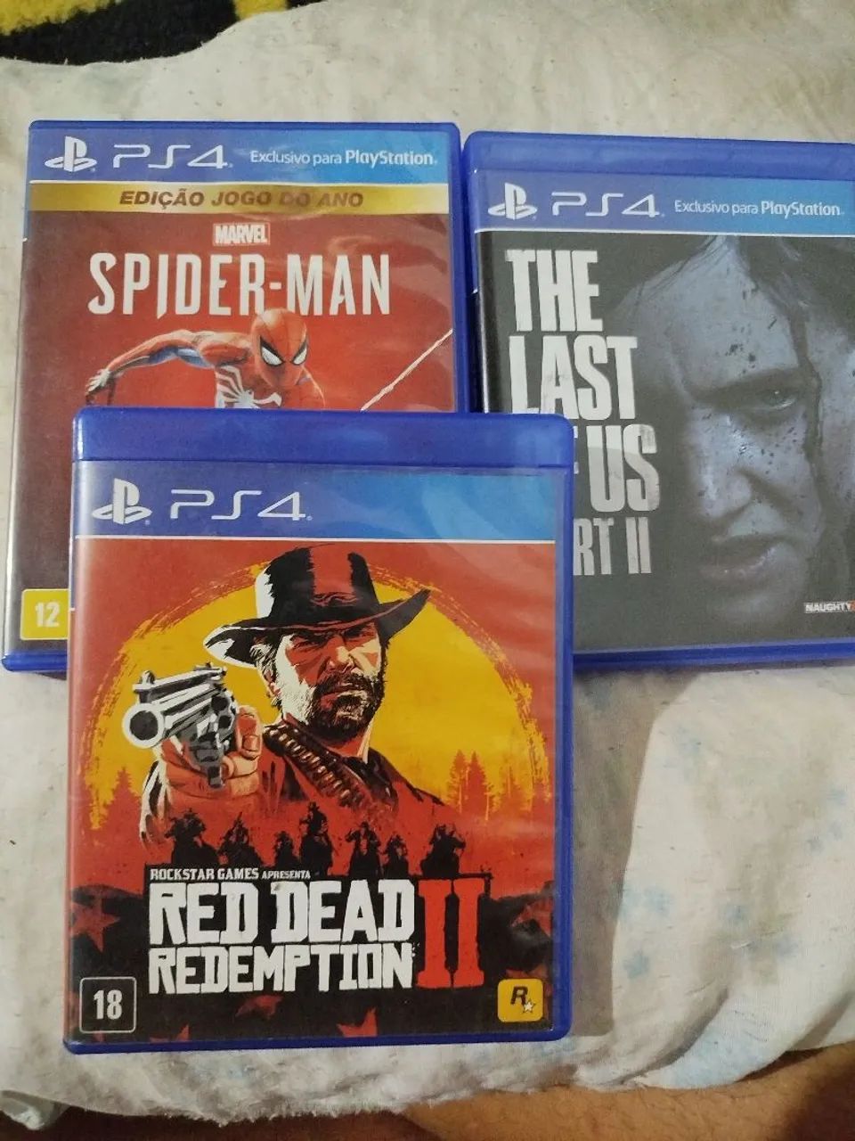 Lote 3 Jogos PS4