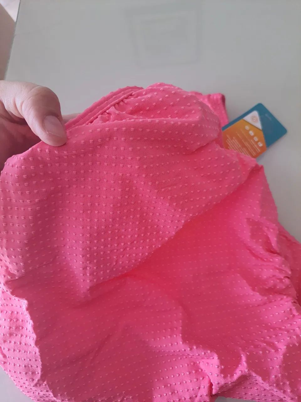 Maiô rosa M novo, com etiqueta  - Foto 2