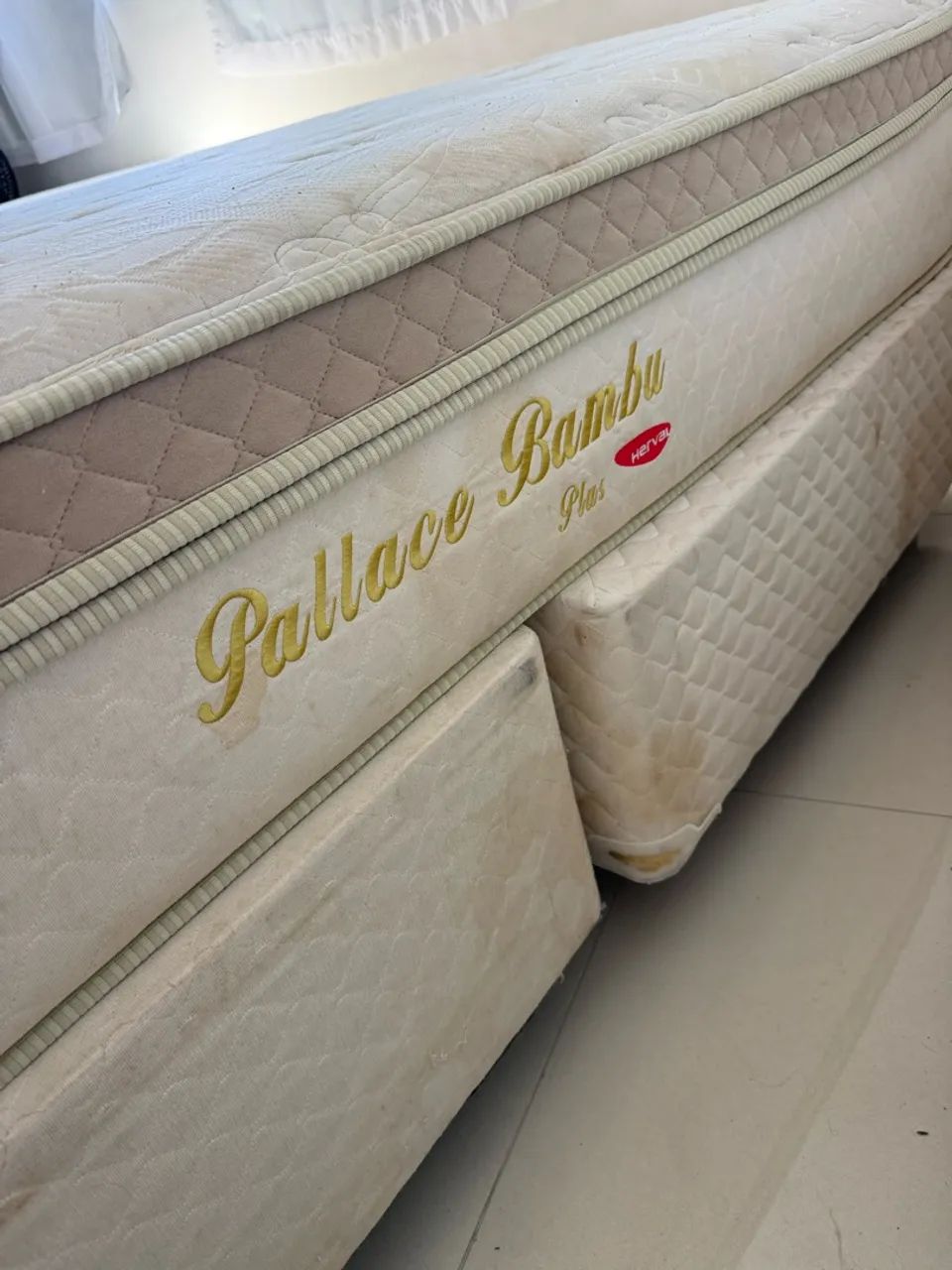 Cama King Size Herval Pallace Bamboo Plus - Foto 2