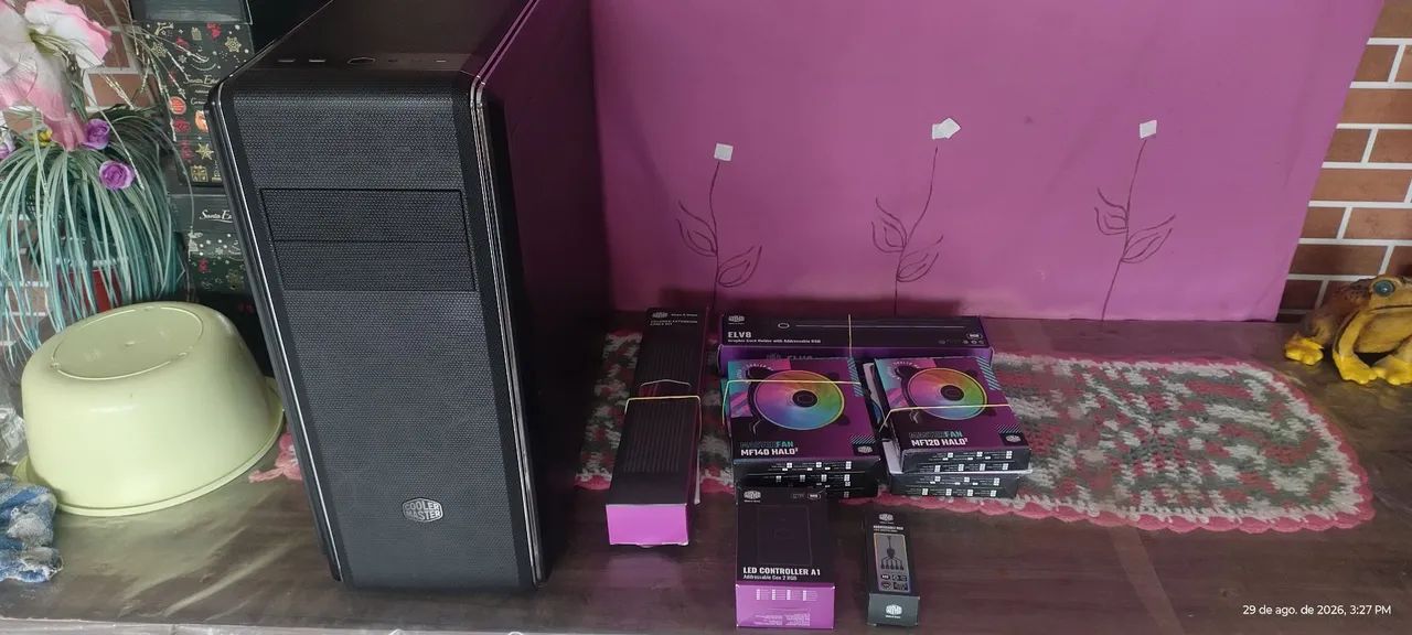 Gabinete cooler Master+acessórios  - Foto 5