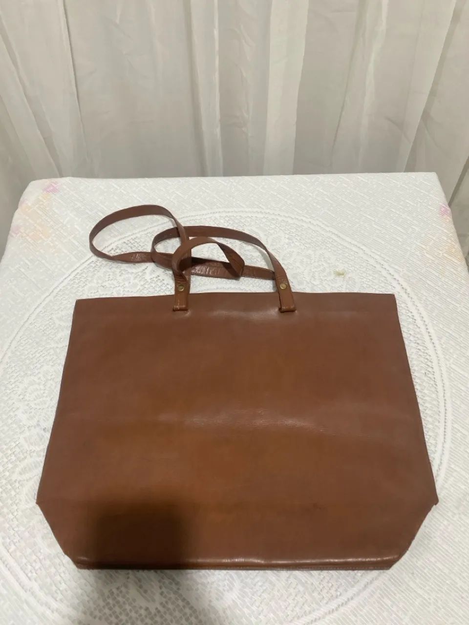 Bolsa marcada no couro - Foto 3