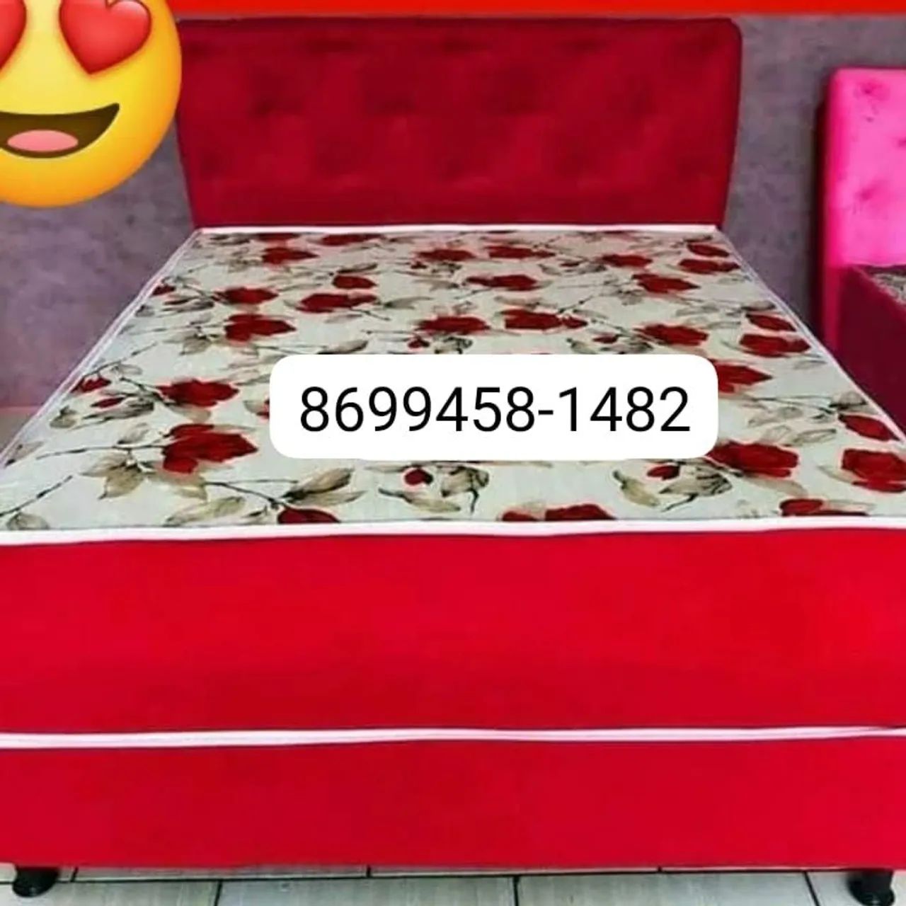 Cama Casal de Molas com Cabeceira - Foto 4