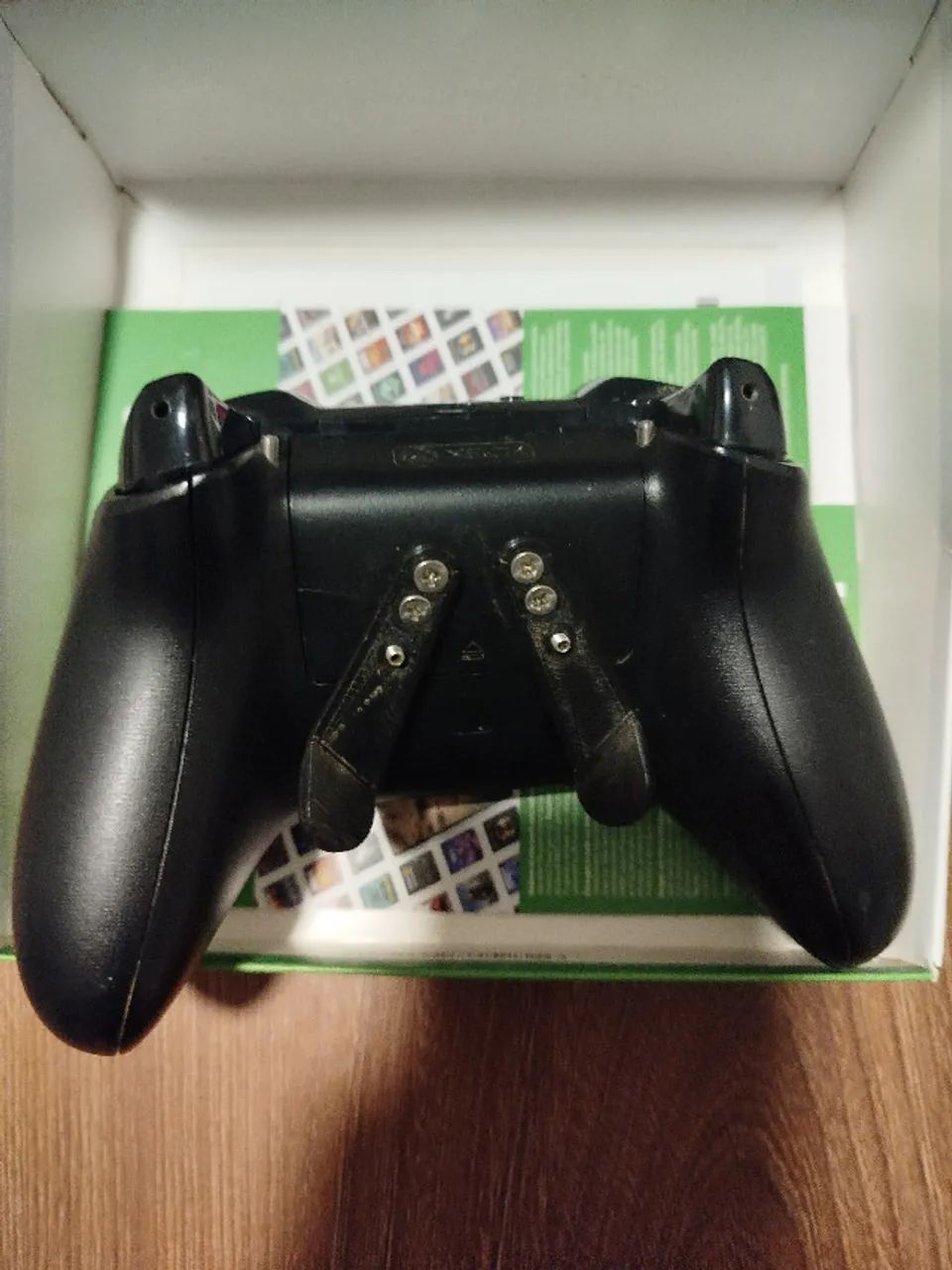 Controle original Xbox One com caixa preto - Foto 3