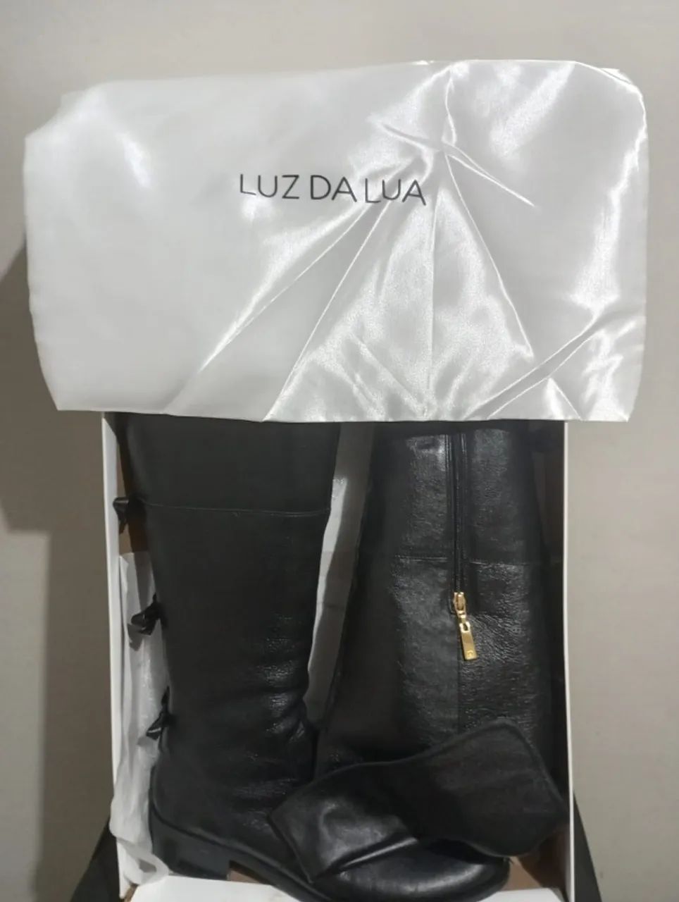 Bota Cano Longo Luz da Lua - Foto 4