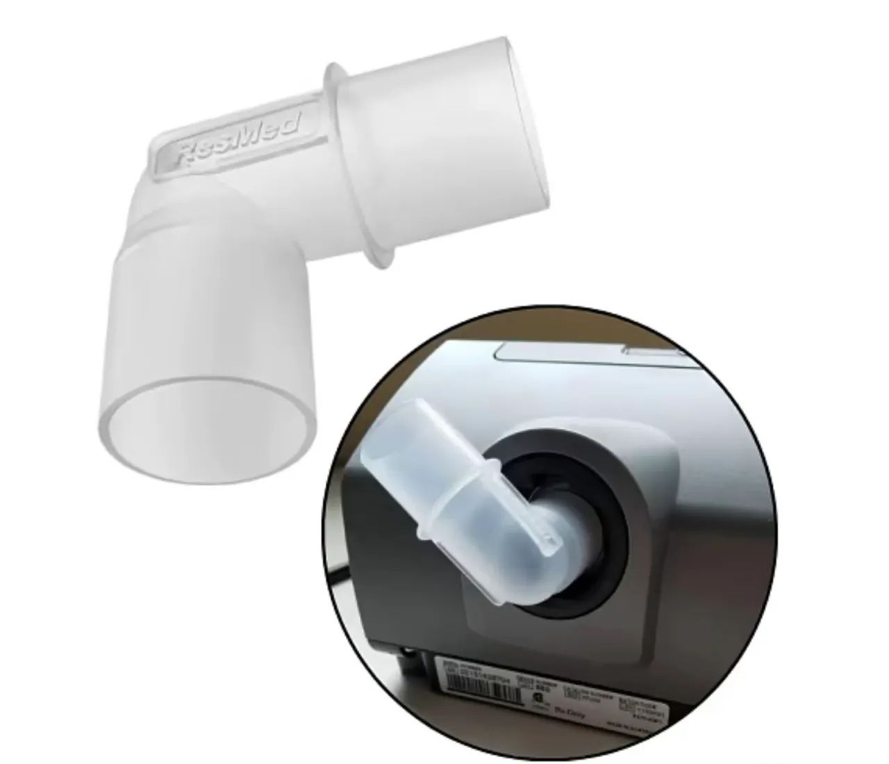 Cotovelo plastico giratório ORIGINAL Novo para cpap