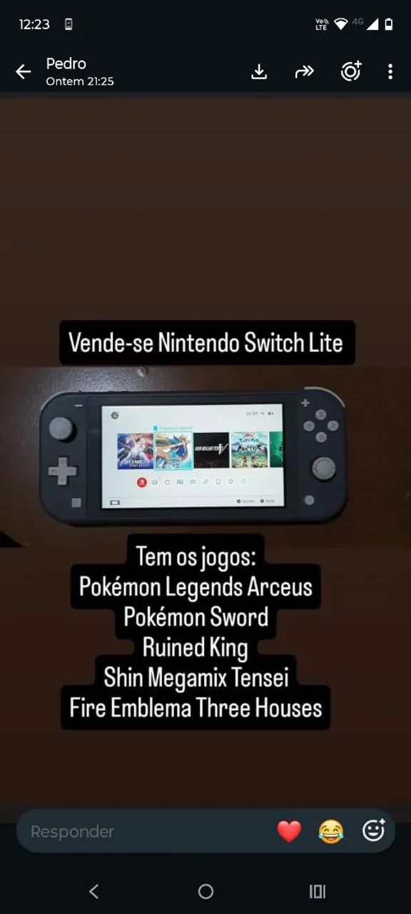Nintend Switch Lite