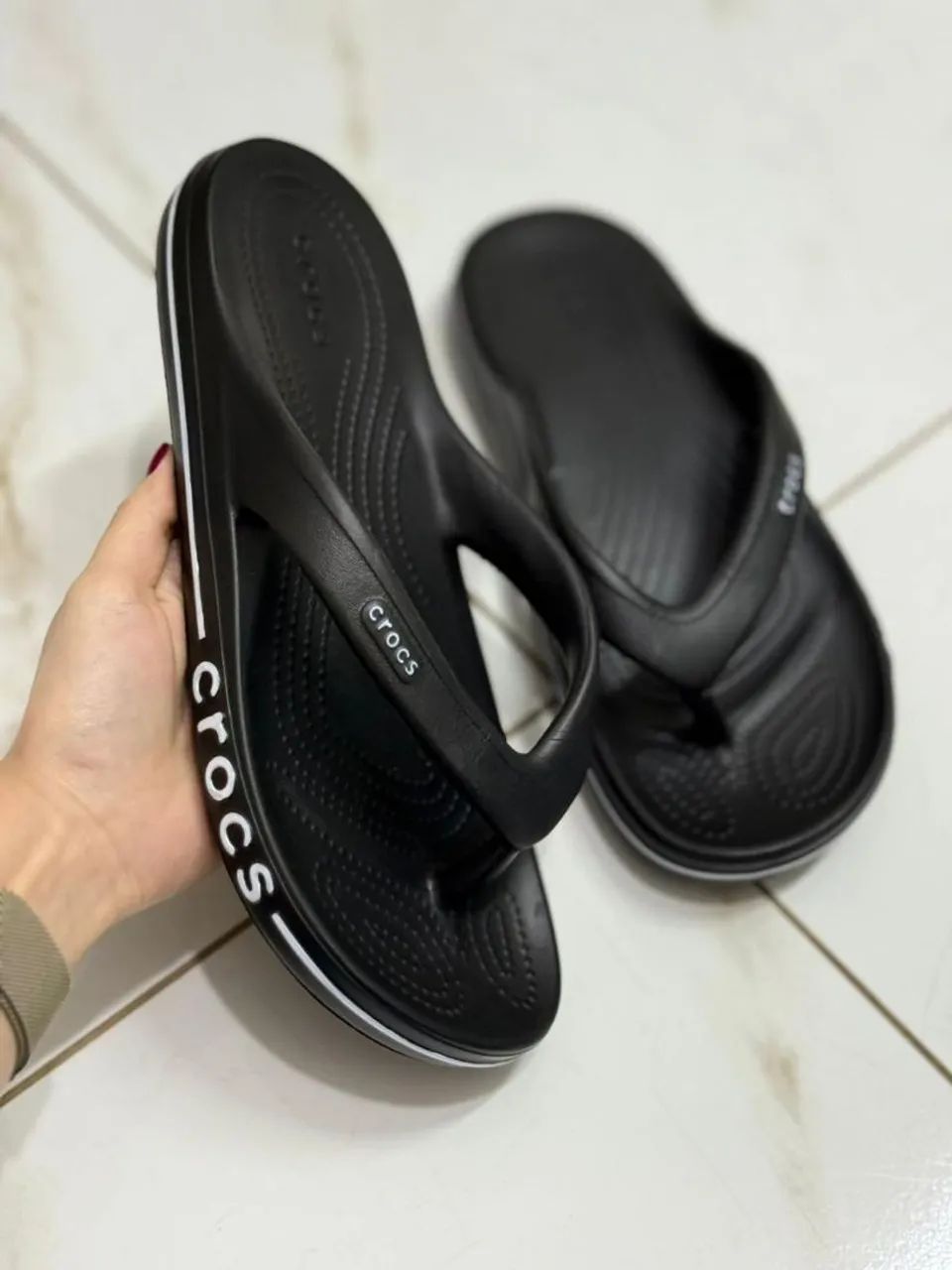 Papete sandália Crocs ortopédica  - Foto 3