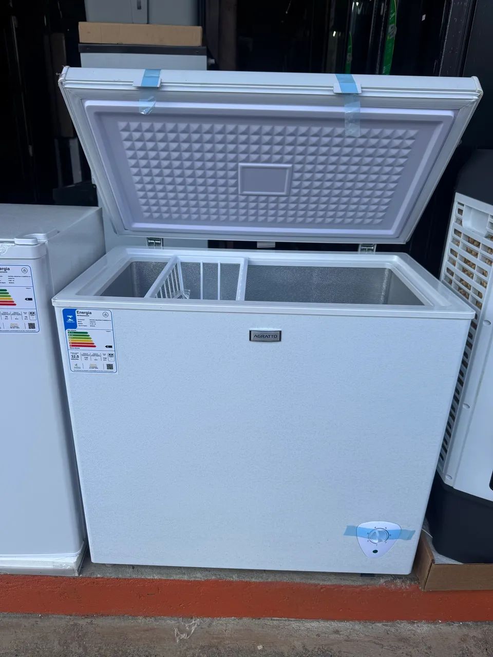 Freezer horizontal 140 litros (novo) - Foto 3
