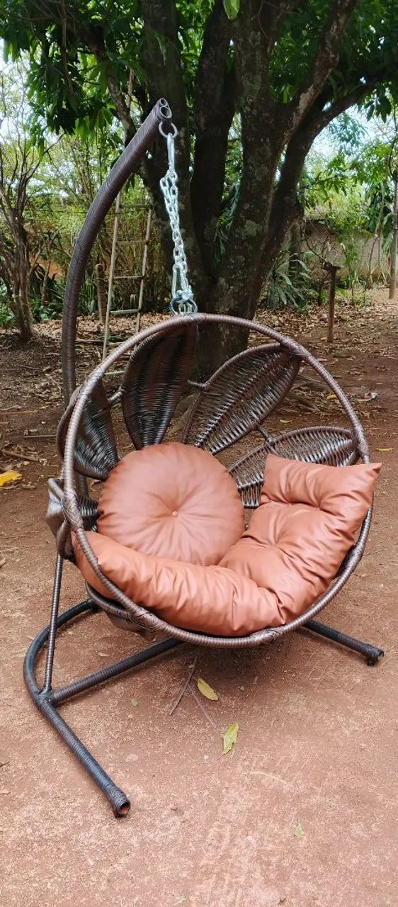Balanço com suporte e fibras sintéticas  - Foto 5
