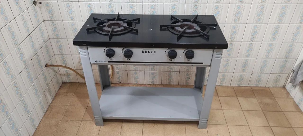 Fogão Industrial 2 Bocas com Dupla Chama