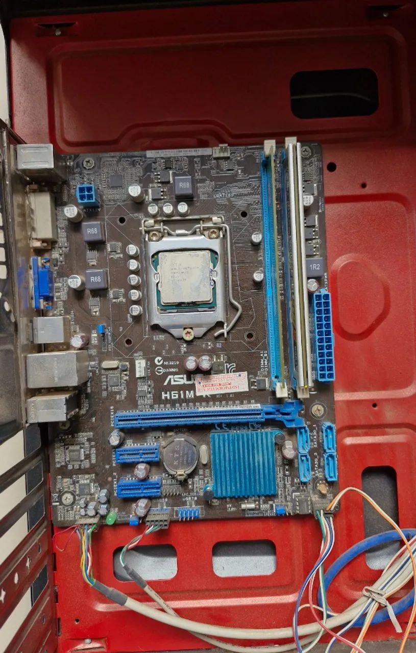 Gabinete com kit i5 3570 + H61M-K + 6GB RAM - Foto 2
