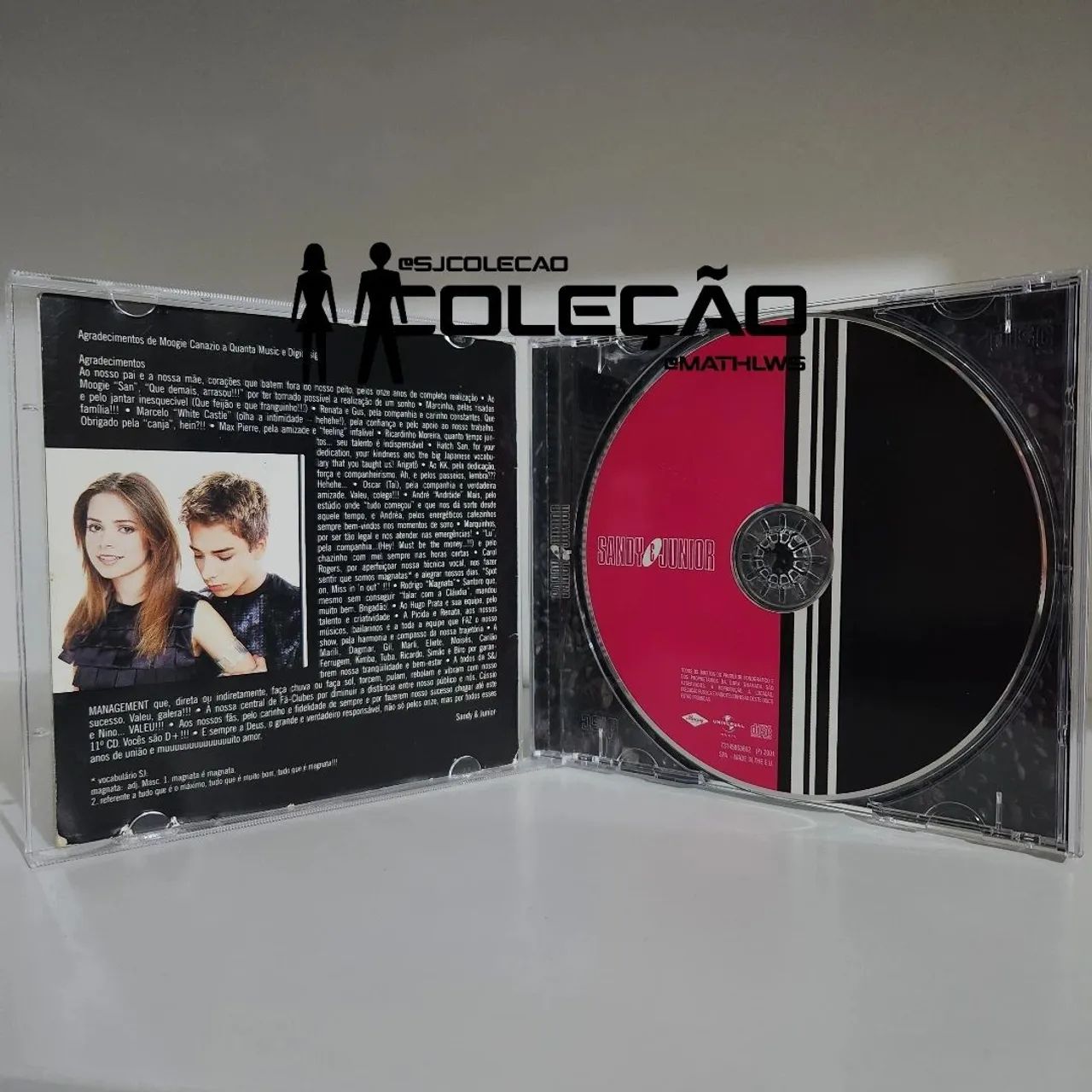 CD Importado Sandy e Junior 2001 (Portugal)  - Foto 2