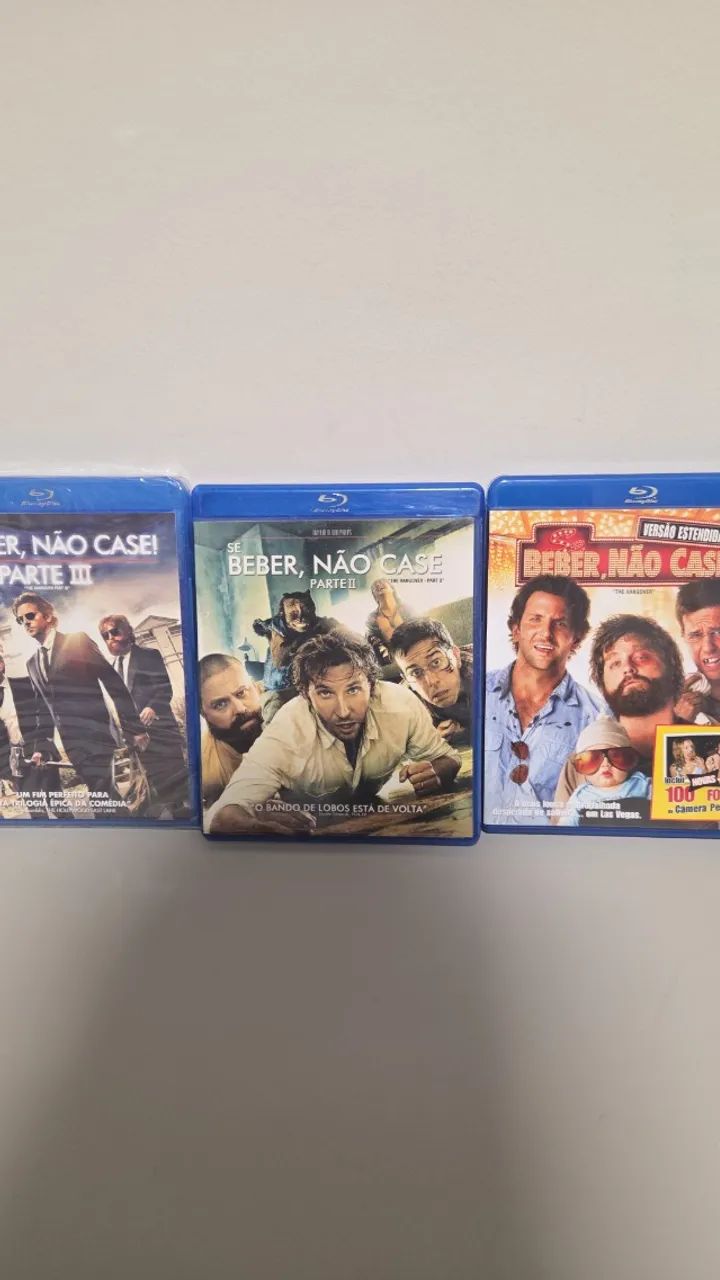 Trilogia Se beber não case Blu-ray 