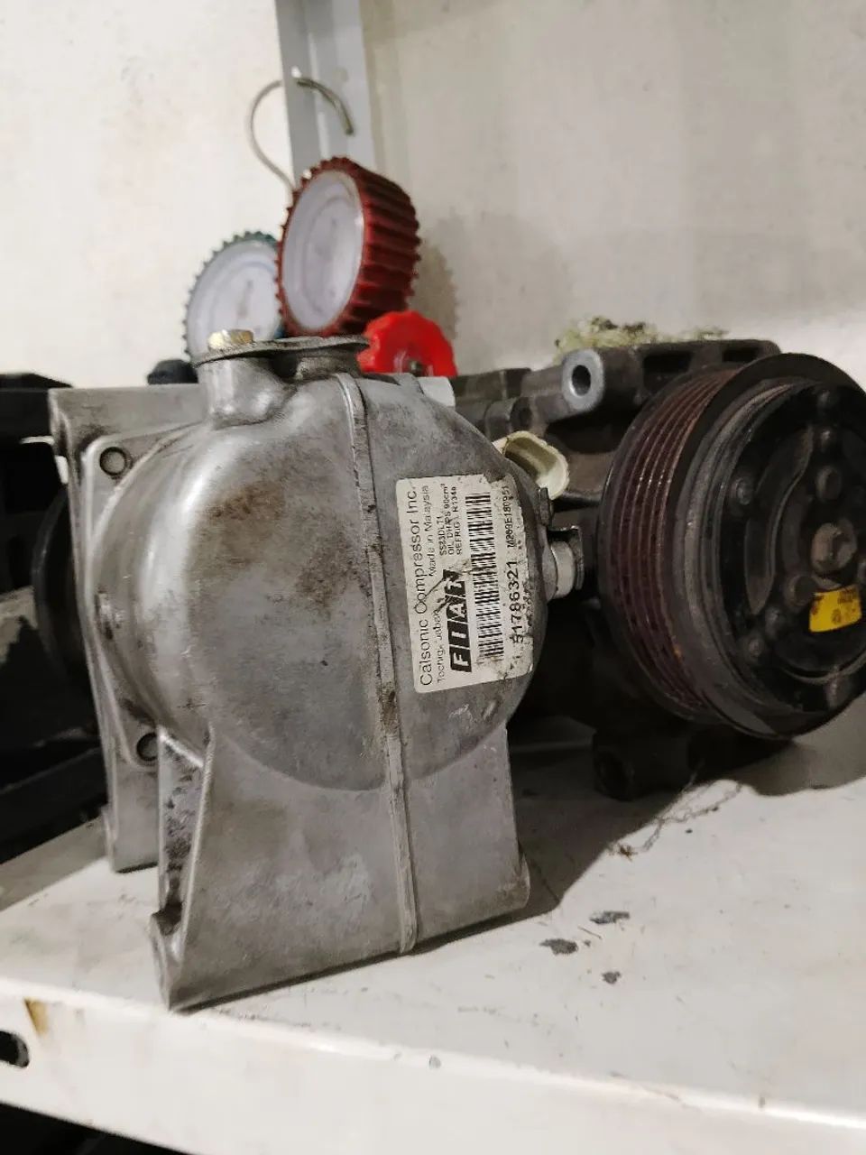 Compressor uno Palio calsonic  - Foto 2