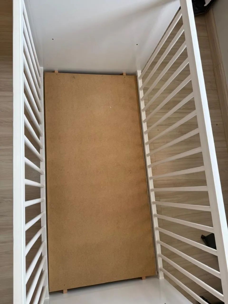 Berço branco com 3 gavetas  - Foto 2