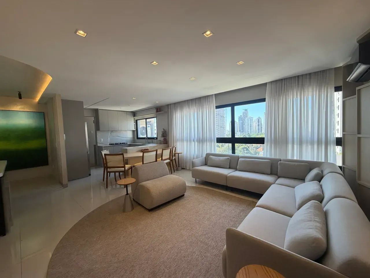 Apartamento mobiliado