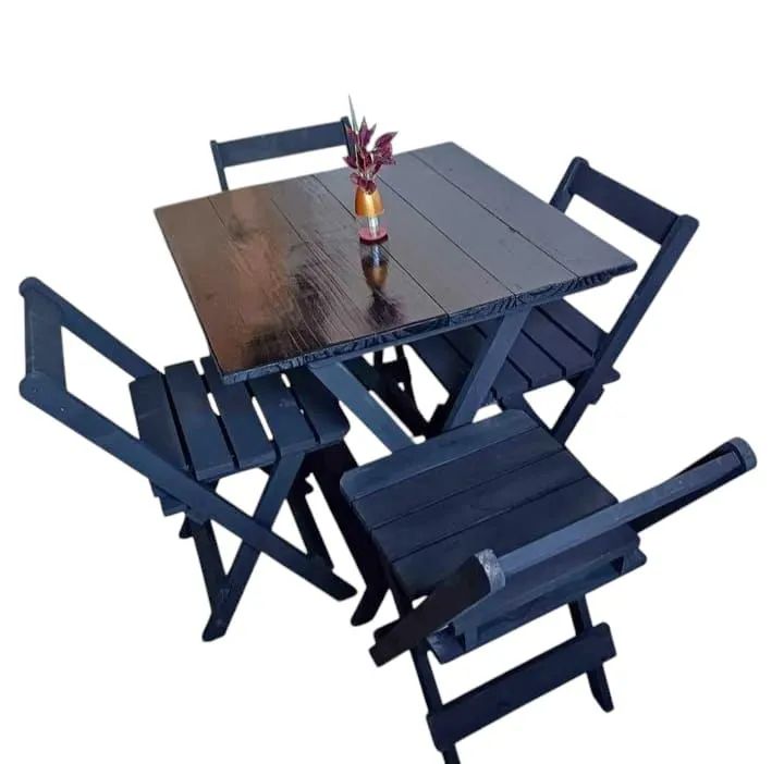 Mesa 70x70 com 04 cadeiras (Apartir) - Foto 2