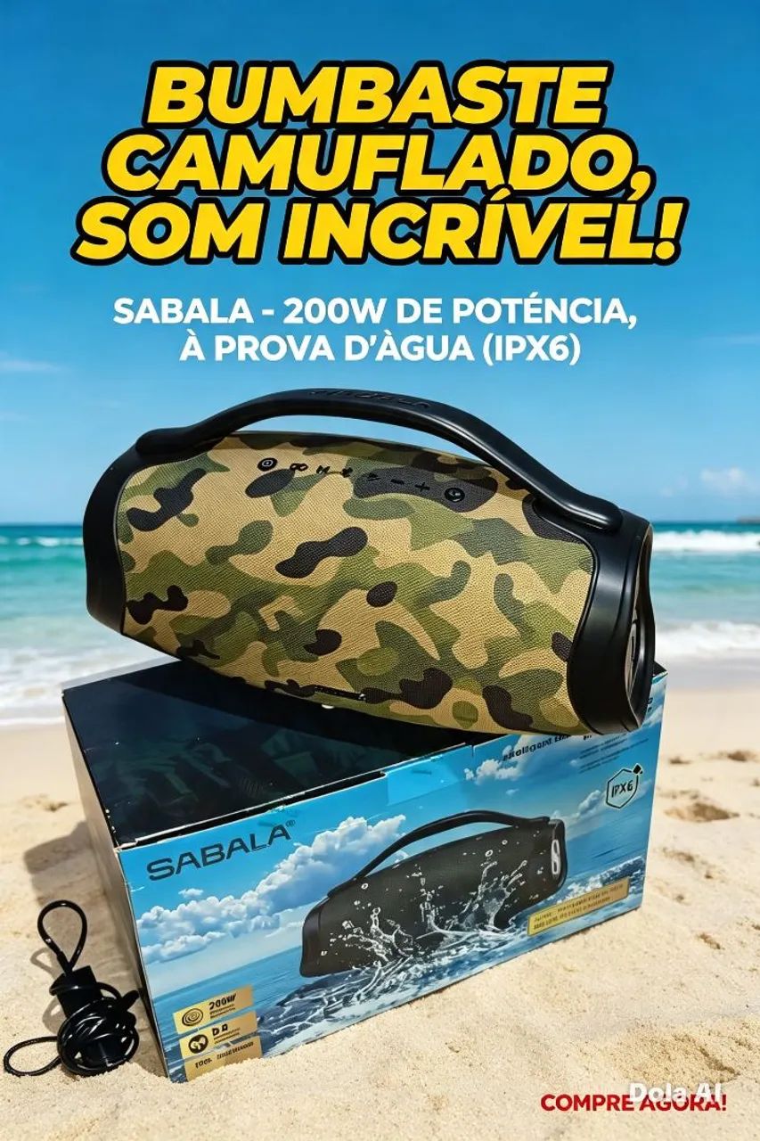 Caixa de som sabala Dr 909