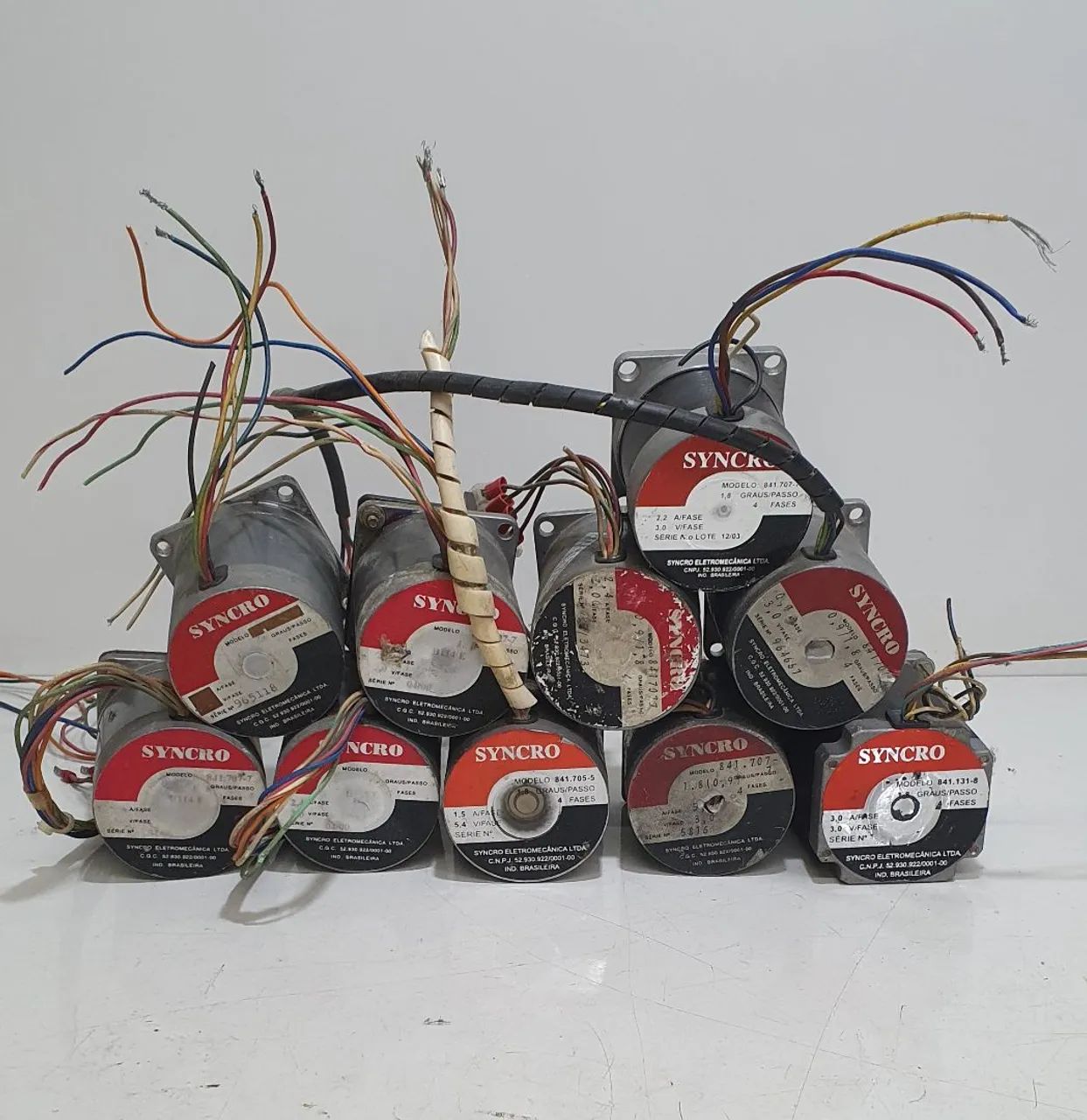 Motor a passo nema 23 kit 10 unidades 