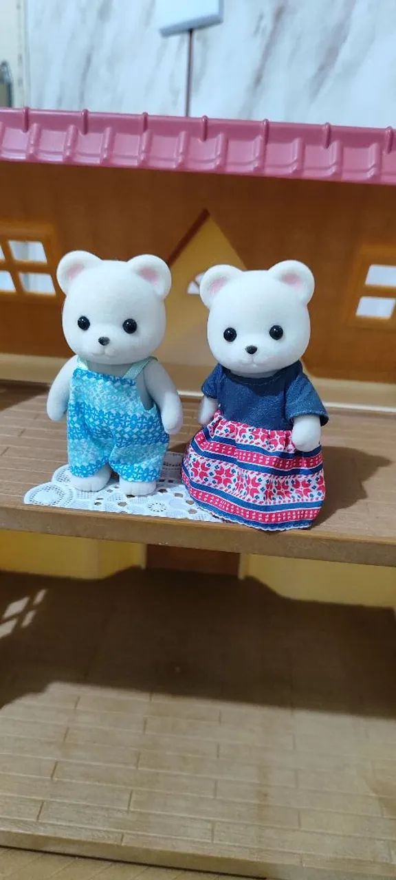 Casal urso polar sylvanian families  - Foto 4