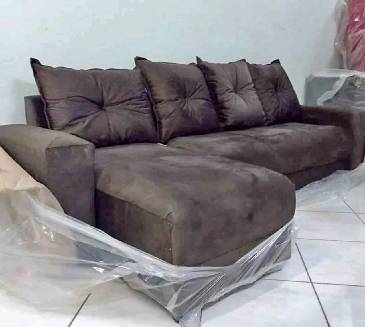 Sofá Cheser Almofadão 