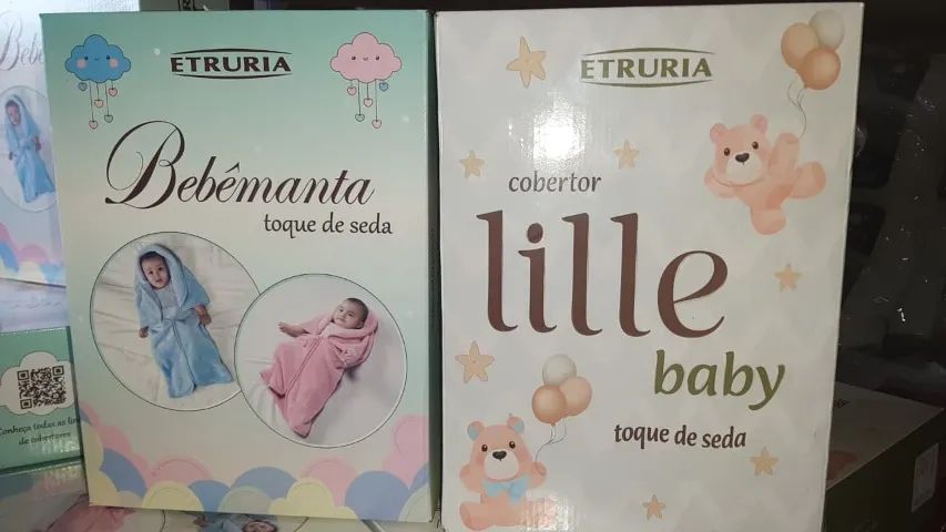 COBERTOR INFANTIL BEBEMANTA E LILLE BABY