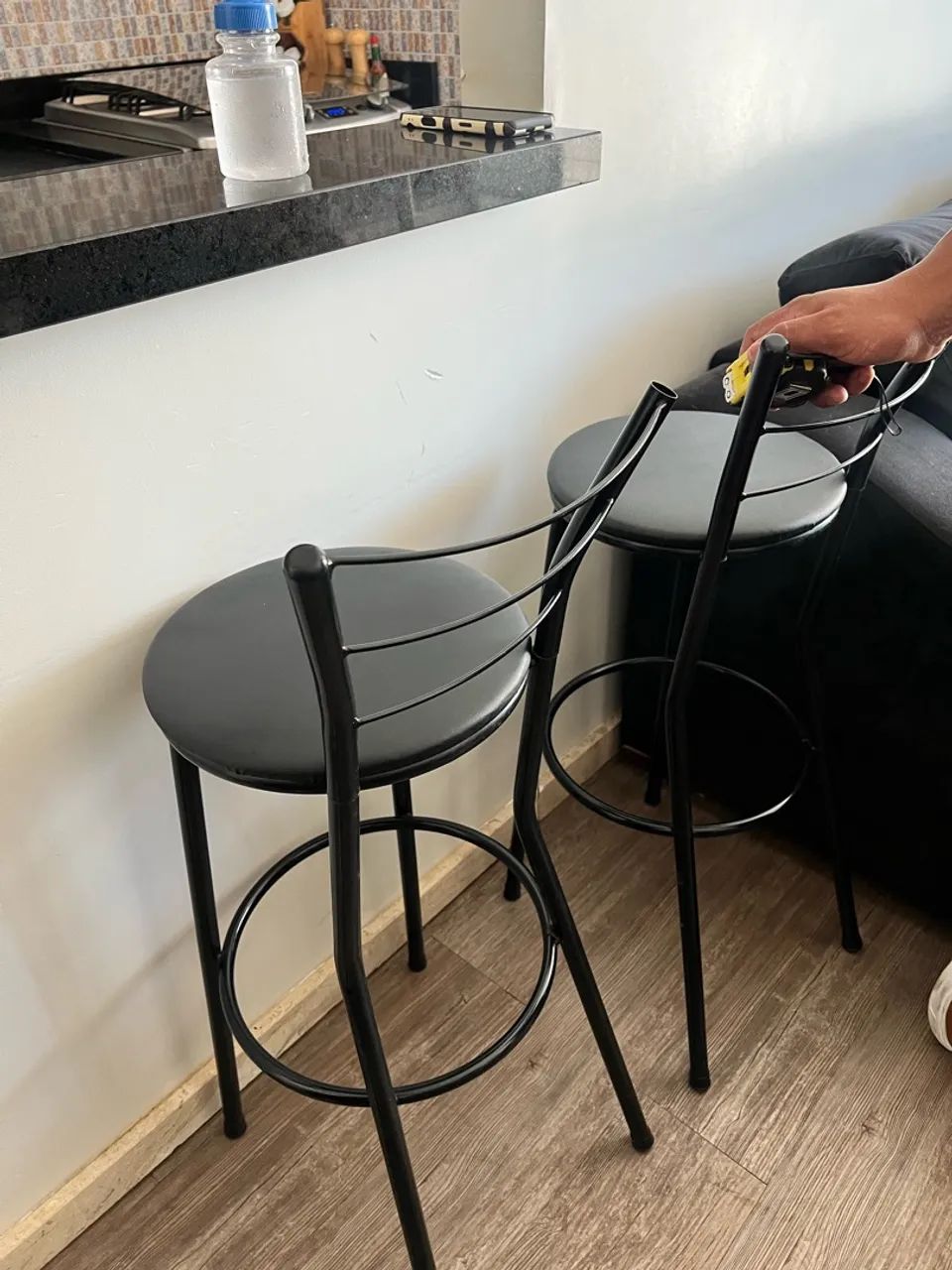 Vendo 2 banquetas em ótimo estado  - Foto 2