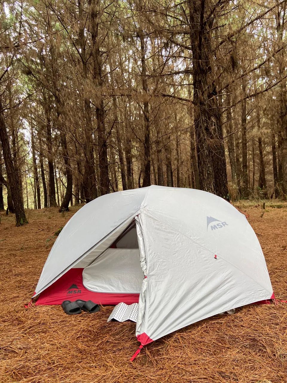 Barraca MSR Elixir 3 pessoas Usada