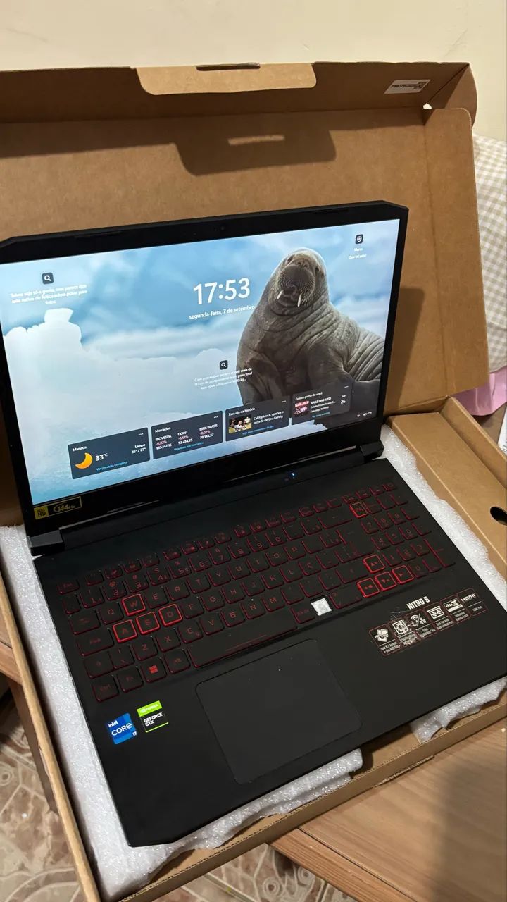 notebook Acer Nitro 5  - Foto 3
