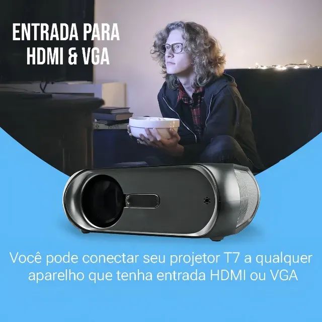 Projetor com Wifi e Espelhamento - Foto 5