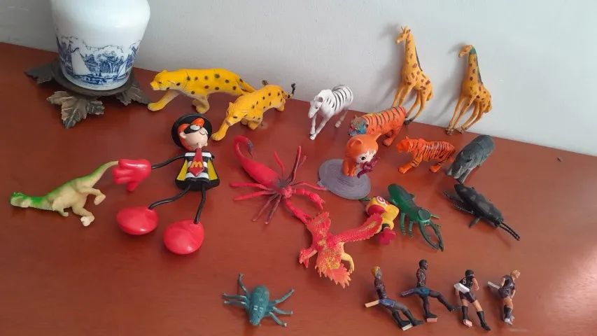 Lote 21 Brinquedos Variados Coleção McDonalds Vintage Anos 90 1