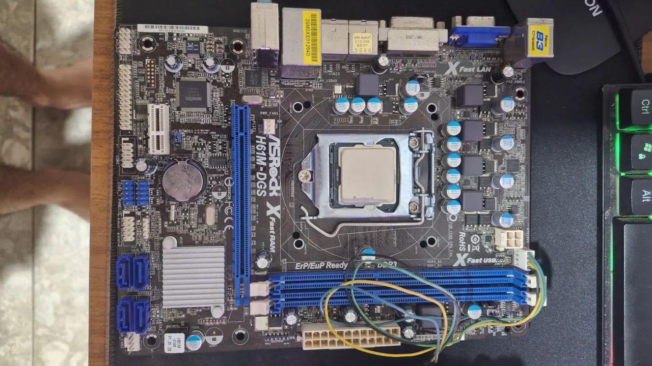 Vendo Placa-mãe e Processador 