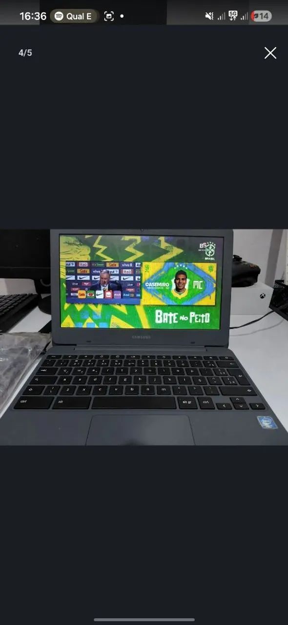 Notebook Chromebook Samsung 3 Intel SSD