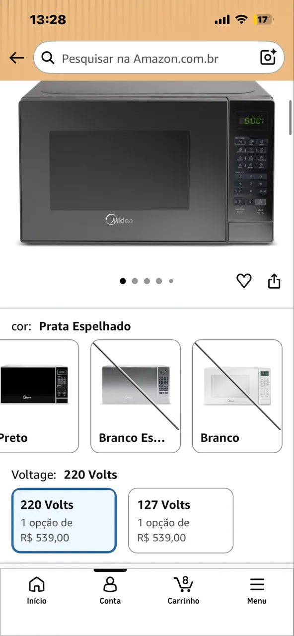 Microondas semi novo - Foto 2
