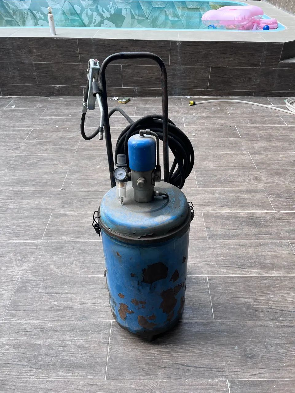 PROPULSORA DE GRAXA BOZZA 30KG - Foto 3