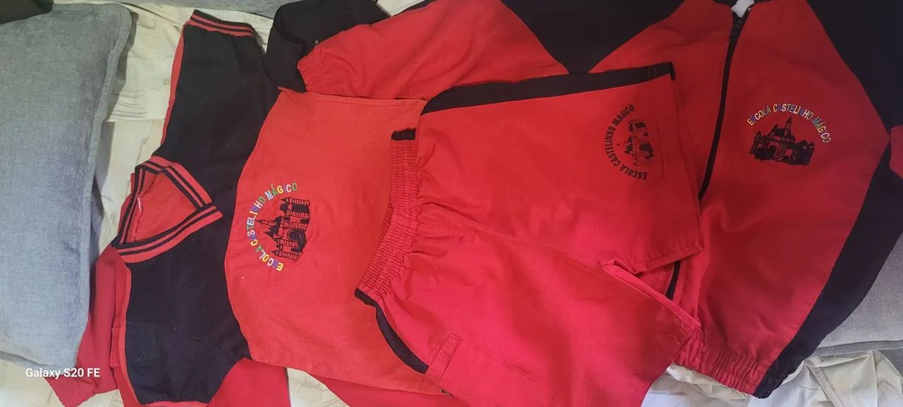 uniforme castelinho mágico 