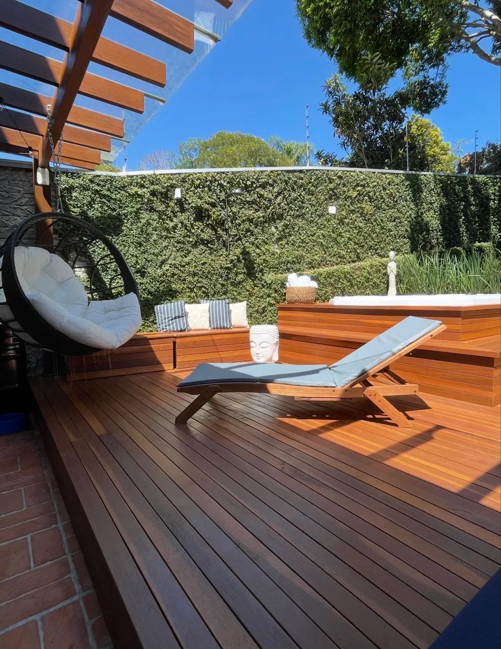 Spa Hidromassagem com Deck em Madeira  - Foto 5
