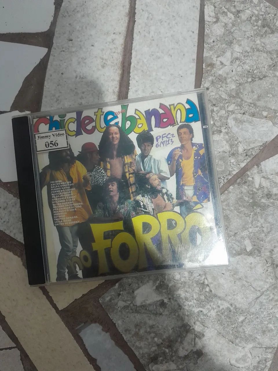 Cd raro chiclete com banana no forró 