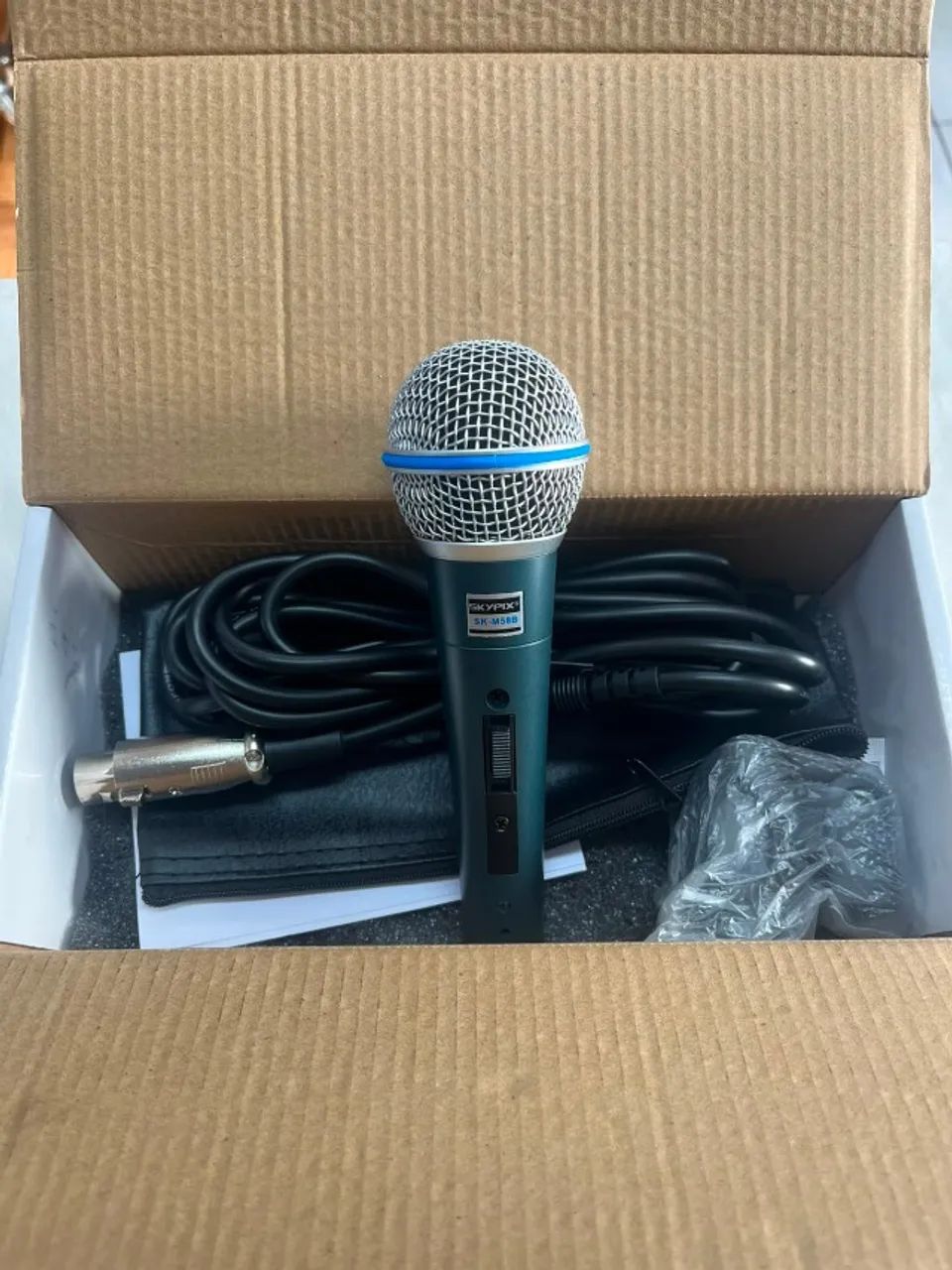 Microfone Vocal SK-M58 SKYPIX - Foto 3