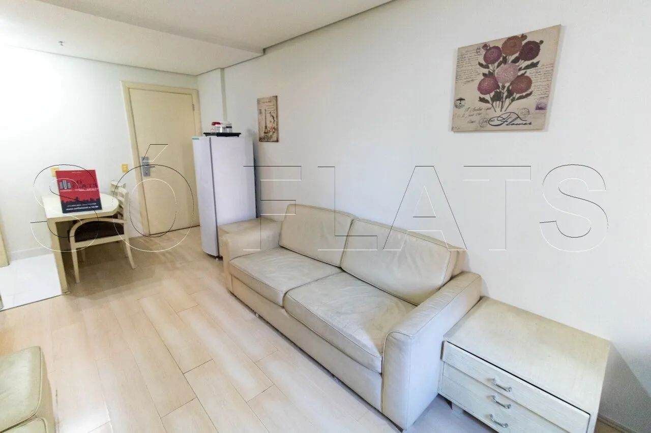Flat mobiliado em Moema, prox a Av. Ibirapuera e ao Metrô. Com entrada imediata e sem fiad - Foto 4